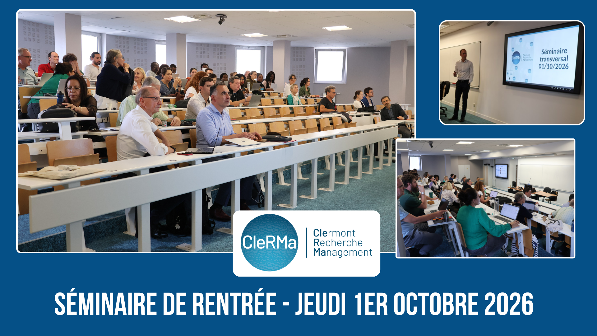 Séminaire de rentrée 2026